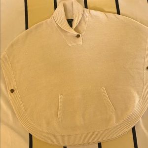 Ralph Lauren Jean cotton/rayon  shrug/ poncho